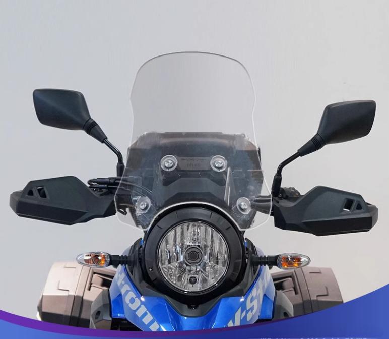 スズキ VStrom 250 V-Strom 250 ウインドシールド 40CM 45CM 50CM フロントグラス ウメーターバイザー ウインドスクリーン 風防 バイク 金具ビス付き スモーク 透明 クリア 取寄せ