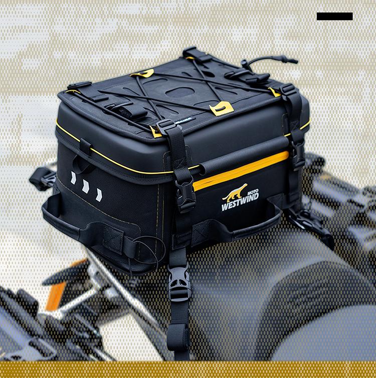WESTWIND バイク用 リアバッグ 二層構造 レンジャーワイルドバッグ シートバッグ 大容量 撥水加工 防水加工 多機能 仕様 選択 バックパック オートバイ 取寄せ