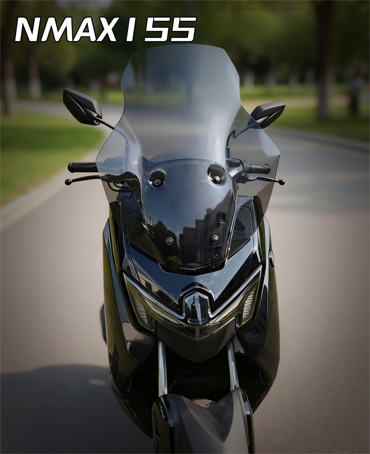 楽天市場】ヤマハ NMAX 155 125 2025 2026 ウインドシールド 大型