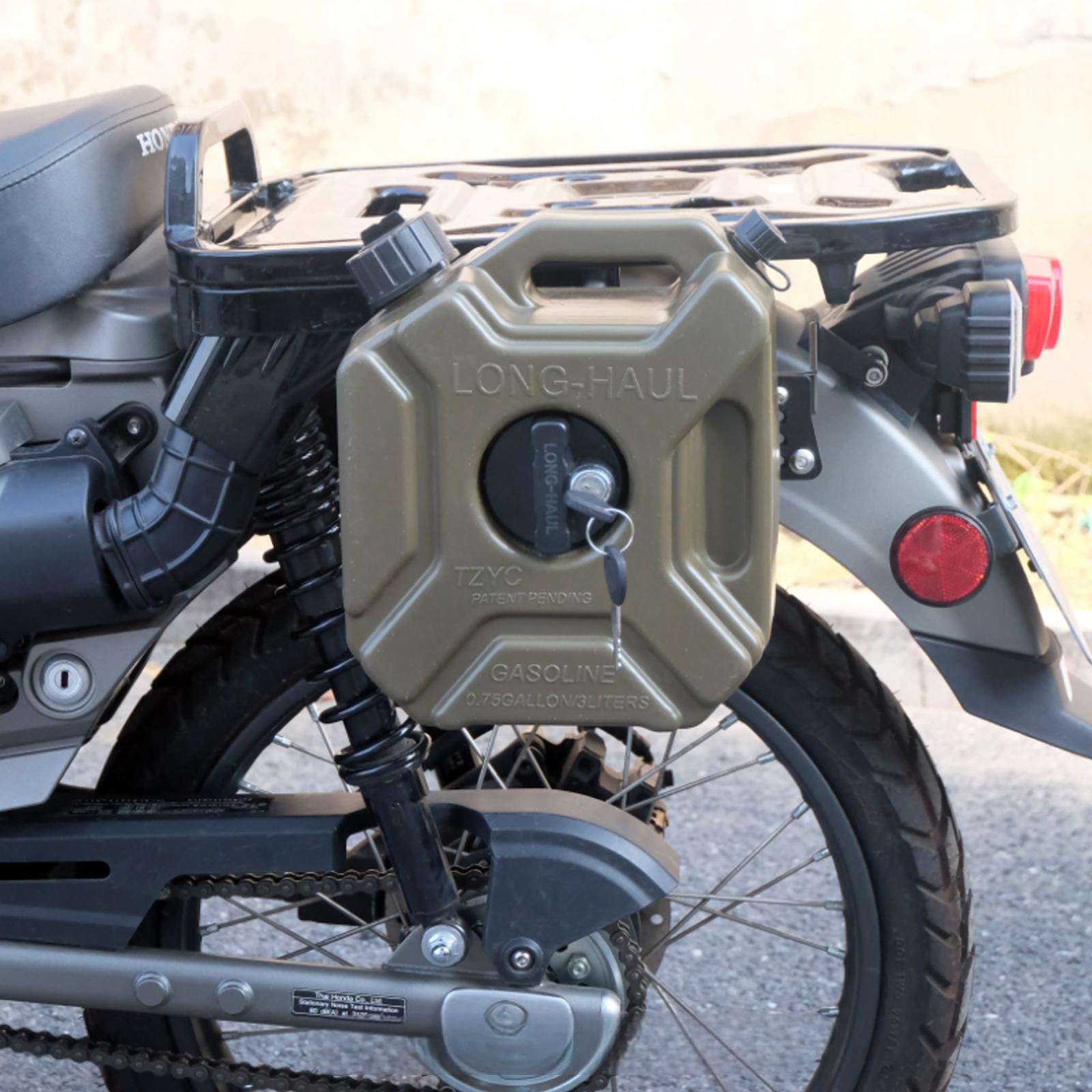 ホンダ ハンターカブ CT125 サイドラック サイドバッグサポート サイド荷物ラック 燃料タンク 水タンク ガソリンタンク セット 各色選択 レイル バイクラック サドル荷物取付ブラケット サイドタイヤ擦れ防止ラック 鍵付き 盗難防止 パーツ カスタム 取寄せ