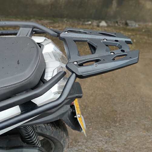 BMW C400GT リアキャリア バイク用 延長キャリア 丈夫 リアボックス トップケース対応 荷台 荷物積載 ツーリング/キャンプ等 カスタムパーツ 外装 アクセサリー【取り寄せ】｜ネクストステージ2号店