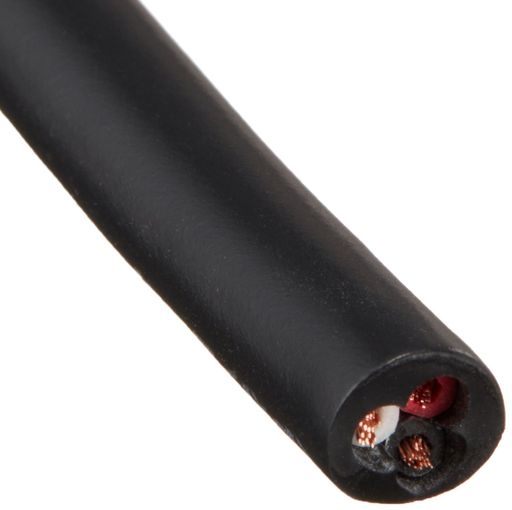 富士電線工業 300V 耐熱ソフトビニルキャブタイヤ丸形コード ソフトVCTFプラス 3心X0.75SQ 黒 100m｜NEXT STORE17