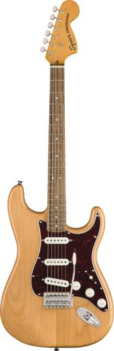 Squier by Fender エレキギター Classic Vibe &rsquo;70s Stratocaster&reg;, Laurel Fingerboard, Natural ソフトケース付き｜NEXT STORE17