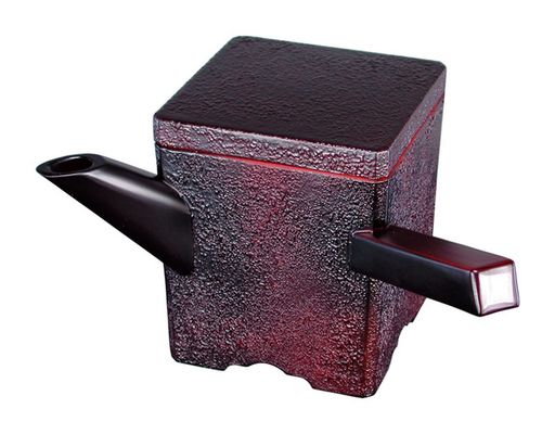 福井クラフト(Fukui Craft) 新元禄 角湯筒 (大) 古代漆刻塗 15157880