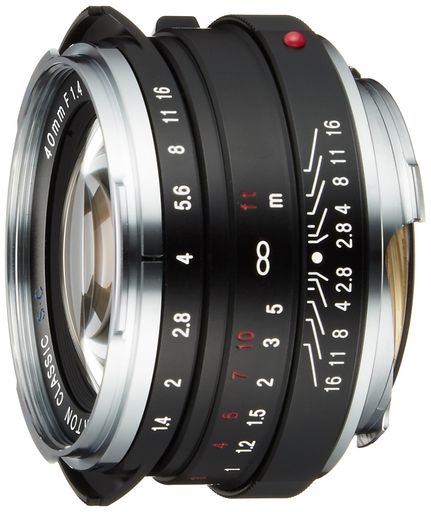 フォクトレンダー VoightLander 単興味の中心水晶体 NOKTON classic 40粍 F1.4 S.C.単層厚地の外套 131521