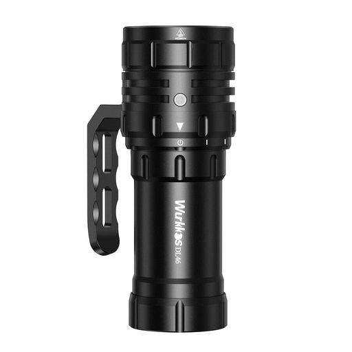 Wurkkos DL46 の飛び込みライト、20000 の内腔の Scuba のダイビングの懐中電灯、再充電可能なタイプ C、6* XHP50 LED 3 モード極度の明るい水中ライト防水飛び込みのトーチ、潜水するダイバーの&hellip;｜NEXT STORE17