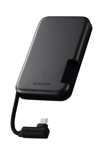 エレコム外後ばらいSSD250GBUSB3.2(Gen2)Type-C有線テレビ一体型iPhone15/15Pro相応うESD-EPB0250GBK