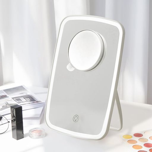 楽天市場】【正規品】LED ダイヤモンドミラー メイクアップ ミラー LED