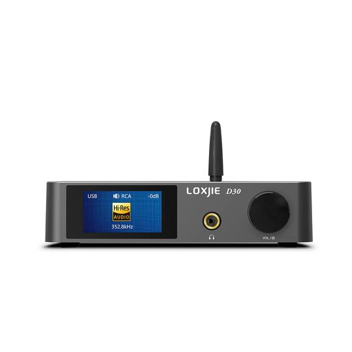 LOXJIED302024DAコンバーター&ヘッドホンアンプ一体型「ES9039Q2M」DAC搭載/Bluetooth5.1対応/MQA・ハイレゾ・DSD音源対応/高性能ヘッドホンアンプ付き光同軸OTGUSBDAC