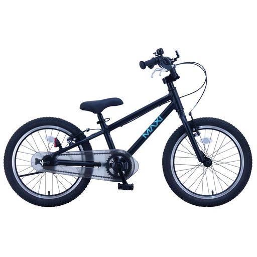 サカイサイクル(SAKAICYCLE)MAXIBMX銀輪赤ちゃんちびっ子用キッズバイクかばい立て輪なし軽さ18inMX18BMX滑っこい黒いこと