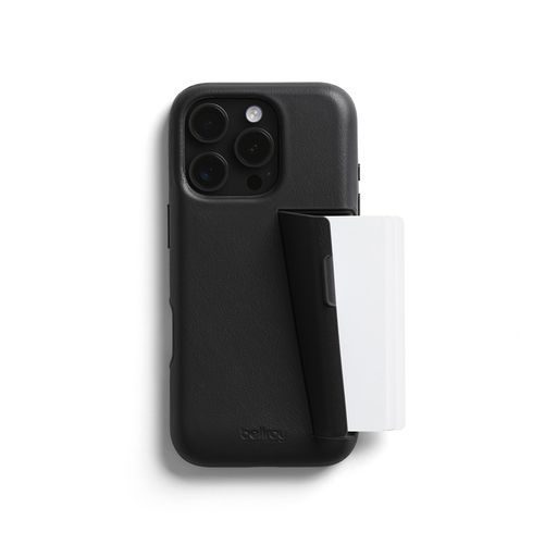 BellroyPhoneCase?3CardiPhone16ProMax用なめし革のiPhoneケーススマホウォレット-Black