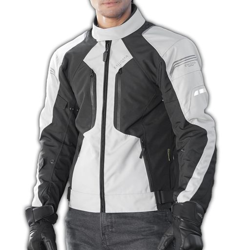 エニグマ(ENIGMA) バイク用 25-010 EN-010 インフェルノジャケット Light Grey Black XL｜NEXT STORE17