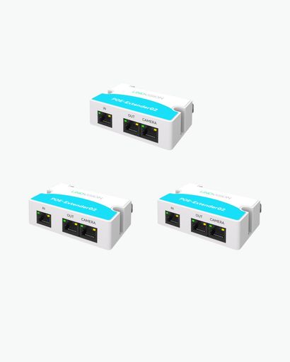 LINOVISION2界面POE取りひろげるエクステンダー(3仕掛ける)、Cat5/6ローカルエリアネットワーク有線テレビで100mカスケード長距離遷らす802.3af/atIP写真機、IP電話を掛ける、無線電話APなど2つのPOEデバイスにワット数をふり出しする