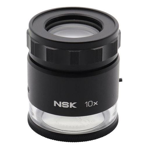 新潟精機(Niigataseiki) NSK LED点火装置付 規摸ルーペ 10倍 No.1 NLSL-10-1