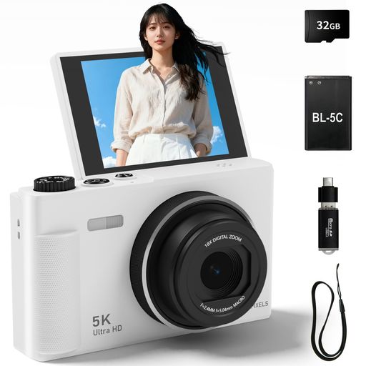 楽天市場】ジョワイユ 24MEGA PIXEL 光学5倍ズーム デジタルカメラ