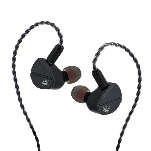 Linsoul Kiwi Ears Cantaハイブリッド型ハイエンドHiFiイヤフォン 3.5mmジャック HIFI音質 重低音 ノイズキャンセリング ステレオイヤホン ブラックイヤホン 有線イヤホン 快適な装着感 人間工学に…|NEXT STORE17