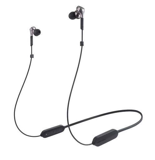 オーディオテクニカATH-CKS660XBTGMワイヤレスイヤホンbluetooth重低音SOLIDBASSマイク付ガンメタリックATH-CKS660XBTGM