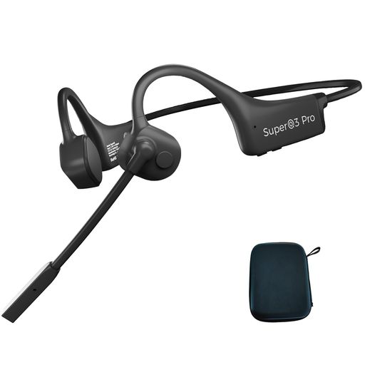 楽天市場】MOVE 骨伝導イヤホン 耳を塞がない ヘッドセット マイク付き