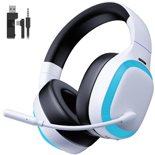 ゲーミングヘッドセットワイヤレスゲーミングヘッドホンPS5ヘッドセット|Bluetooth5.3/2.4GHz