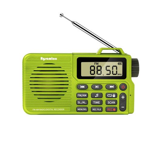 楽天市場】YOREK AM/FM 高感度受信ポータブル録音ラジオスリープ機能