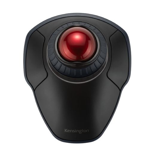 Kensingtonケンジントンオービットワイヤレストラックボールウィズスクロールリングブラック\u0026赤いことK70992JP