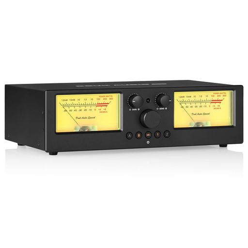 Nobsound VU3PRO オーディオセレクター 金棒引き うつり変わり器: 2入2出 VU米突付 350W高厄介なもの相応う 無意味さ管アンプリファイアー防御すること 老人ホーム芝居小屋用