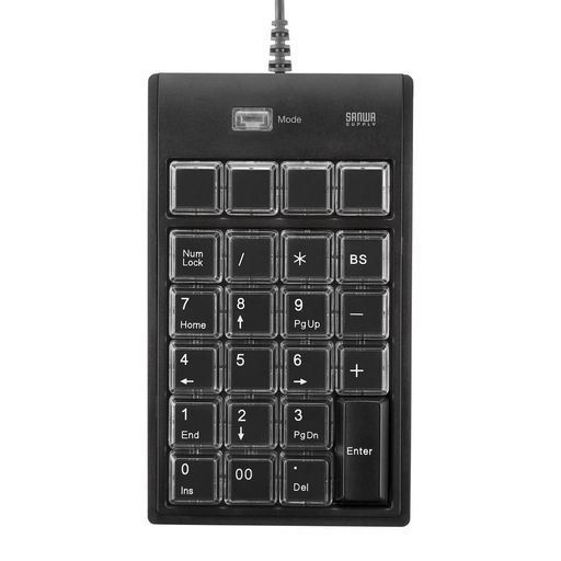 サンワサプライ(SanwaSupply)テンキープログラマブル割りあてる役立つこと積み上げる有線USB繋ぎ合わせるメンブレン23足懸かり+うつり変わり名取り草NT-19UH2BKN2