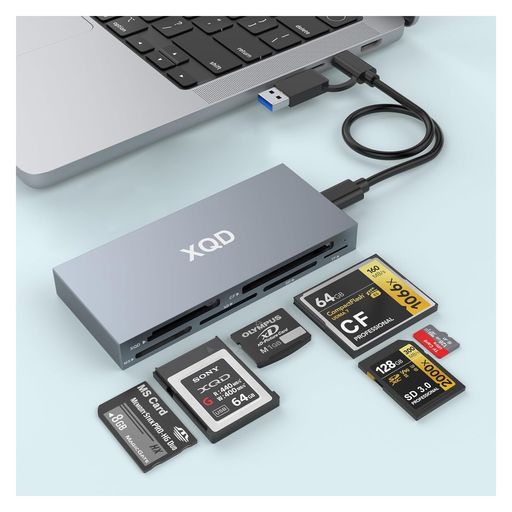 CFexpressTypeb歌留多主導者xqd歌留多主導者6インチ1USBC/USBA手合いbCFexpress/XQD/SD歌留多主導者USB3.2Gen210Gbps高速道路移らす・兼ね合い伝わらす軽銀アロイ原則として働きかける
