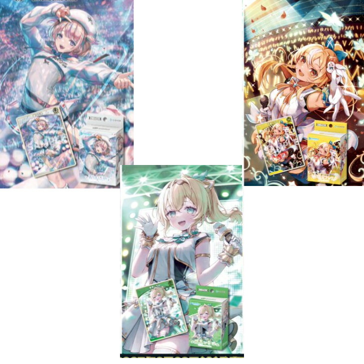 Hololiveカード スタートデッキ 猫又おかゆ＆百鬼あやめ＆癒月ちょこ各2個 51kWmizD2QL._UF350,350_QL50_.jpg