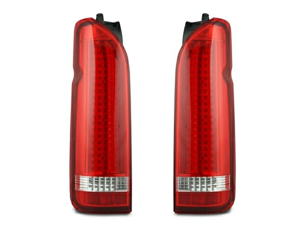 楽天市場】ハイエース 200系 バーティカル LEDテールランプ スーパー