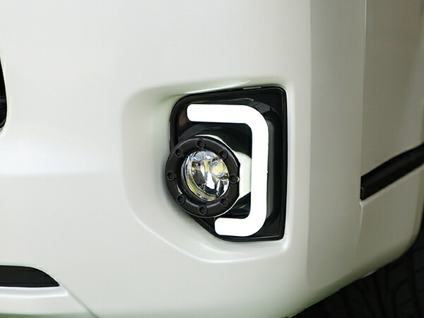 ハイエース用フォグランプ　ティスファクトリー製LEDBARデイライト付き 楽天市場】ハイエース 200系 4型 LEDBAR デイライト