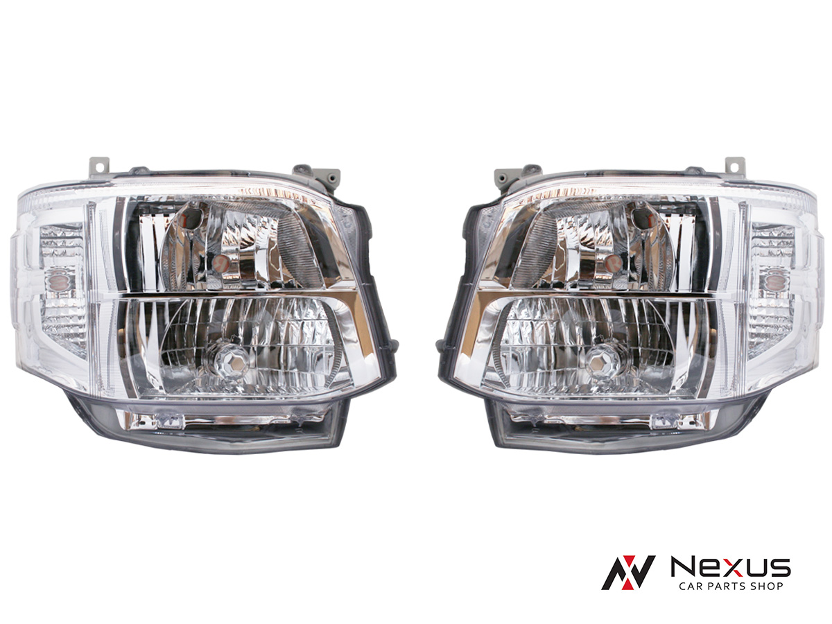 品未使用 200系 ハイエース ワゴン 純正 HID ヘッドライト 左 66 h2-040.jpg