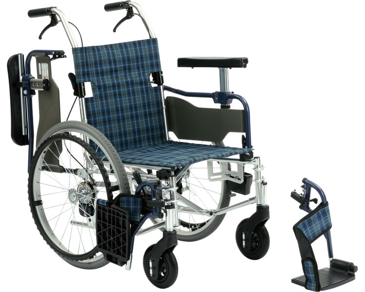 【貨物輸送無料】標準尺度型車椅子 ウィングアップ WD2 / 222 [ ピジョンタヒラ 株式会社 ]