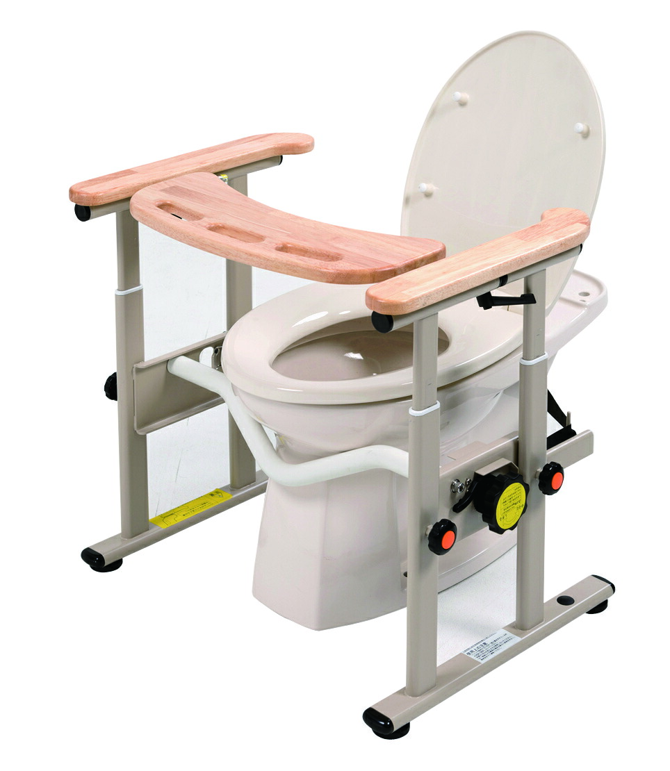 トイレの姿勢保持手すり まえてあ / MT-100 「タマツ」|NFパラダイス本舗