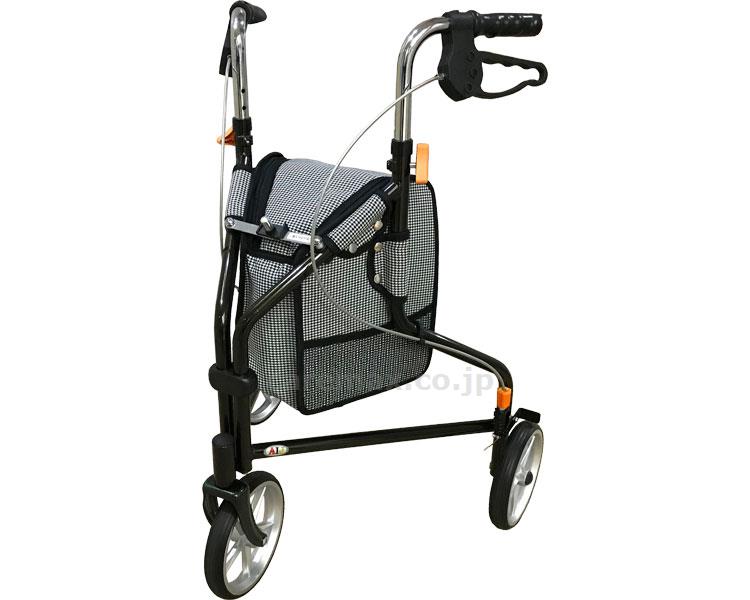 三輪繰出し車 トライウォーカーR / TR-62R-BK 千鳥黒いこと [インタージェット機]