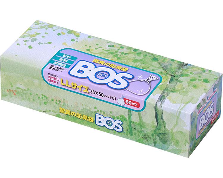 驚異の防臭袋BOS / LL　60枚入×20個　[クリロン化成]