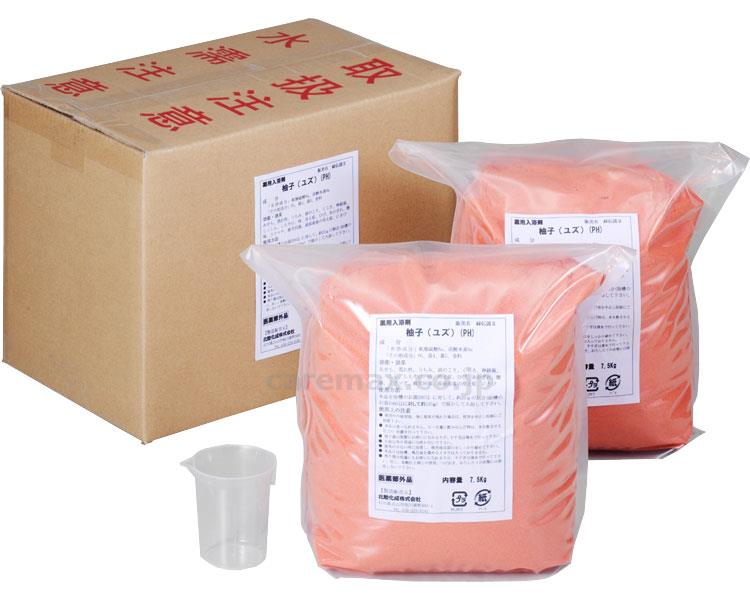 御役目用一風呂剤 柚子（ユズ） / 15kg（7.5kg×2）[アリゾナ州の州都]