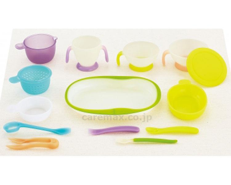 もの言う花付け紙 ナビゲート食器書き割りC×6個入り口・入口  [二人組]