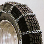 TSUBAKI つばき【245/80R17.5・ノーマルタイヤ用】 特殊合金鋼タイヤチェーン TRUCKER-5（スプリングバンド付き） 標準型/シングル クロスチェーン線径7.92mm [8125AS+R-18_2] 【NF店】｜カー用品卸問屋　ニューフロンテア