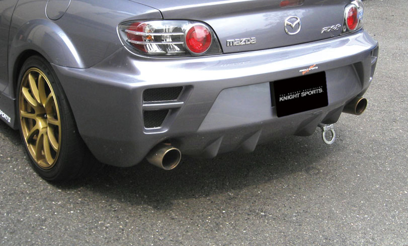 KNIGHT SPORTS ナイトスポーツ REAR END FINISHER for RX-8（SE3P） リアエンドフィニッシャー　 KSE-74302 RX-8 SE3P　M/C後用