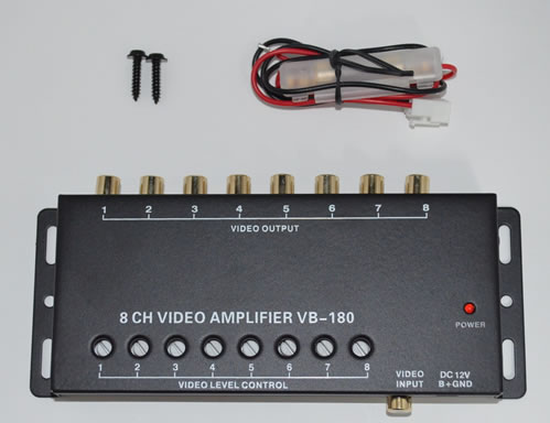 AH ARC・HILL 8ｃｈビデオブースター（映像分配器） VB-180　【NF店】