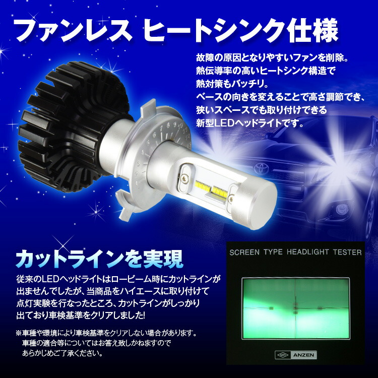 楽天市場 Maxwin 一体型ledヘッドライトバルブ Lb6a H4 K60 Nf店 カー用品卸問屋 ニューフロンテア