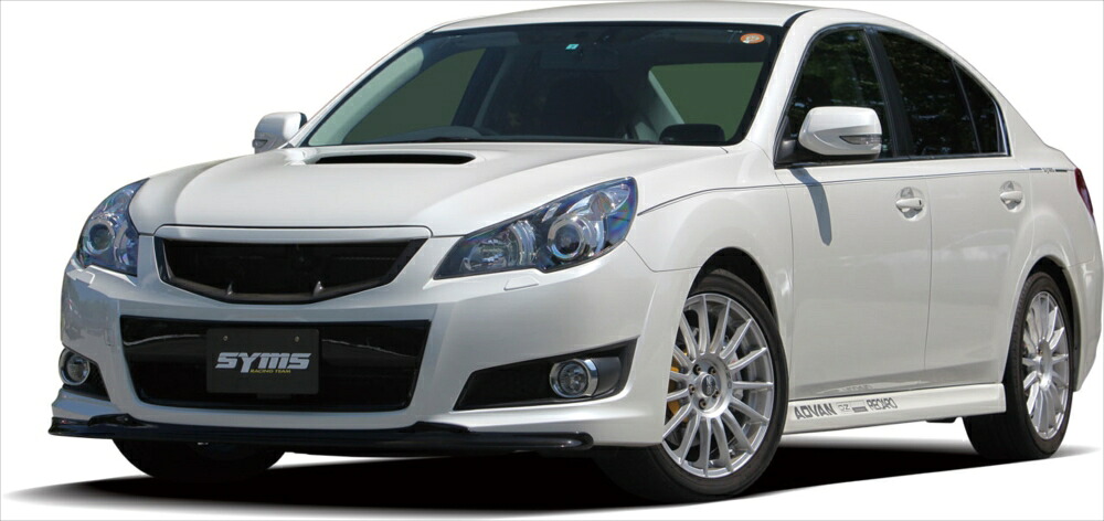 SYMS シムスレーシング ラジエターグリル FRP 品番:Y3000BM002 車種:レガシィ BM/BR
