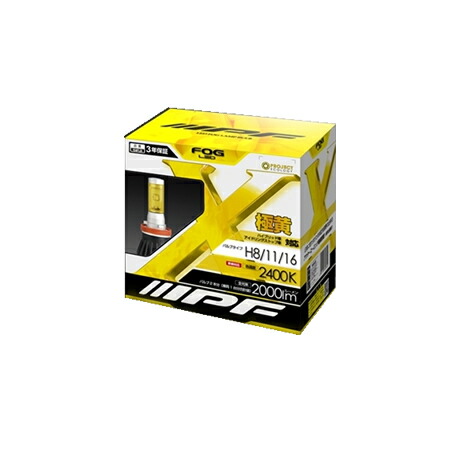 IPF 104FLB IPF LEDﾌｫｸﾞﾗﾝﾌﾟ H8/11/16 12v 12w 2400k 【NF】｜カー用品卸問屋　ニューフロンテア 13,968円