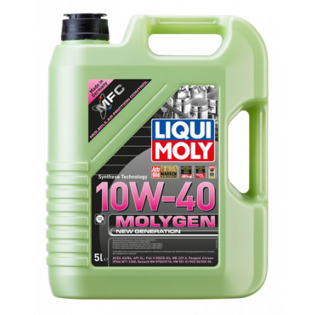 LIQUIMOLY リキモリ ﾓﾘｼﾞｪﾝﾆｭｰｼﾞｪﾈﾚｰｼｮﾝ 10W40 5L 4本入