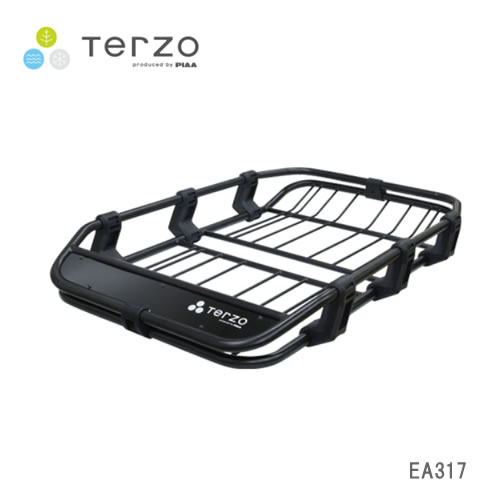 PIAA TERZO ルーフバスケット タフスタイル EA317 中型SUV・ワンボックスが映えるレギュラー|カー用品卸問屋 ニューフロンテア