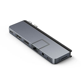 ☆HYPER HyperDrive 7in2 USB-Cハブ DUO PRO Space Gray HP-HD575-G|カー用品卸問屋 ニューフロンテア