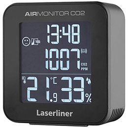 ☆LASERLINER CO2モニター エアーモニターCO2 082427J｜カー用品卸問屋　ニューフロンテア