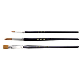 ☆【3本組&times;10セット】 ARTEC 高級木軸デザイン筆 ATC10753X10｜カー用品卸問屋　ニューフロンテア