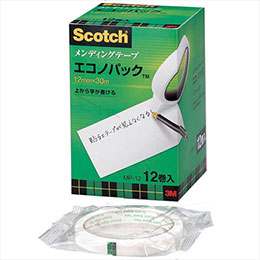 ☆3M Scotch スコッチ メンディングテープエコノパック 12mm 3M-MP-12